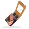 Cabin In The Woods Lip Gloss Holder Lipstick Case, Portable Makeup Bag, Travel Lipstick Organizer with Mirror view 2