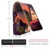 Cabin In The Woods Lip Gloss Holder Lipstick Case, Portable Makeup Bag, Travel Lipstick Organizer with Mirror view 3