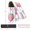 Sea Shell Marine Life Pattern Lip Gloss Holder with Mirror view 3