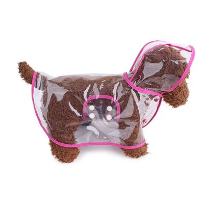 SOLUSTRE Waterproof Raincoat for Puppies and Small Dogs