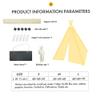 lodaonou Dog & Cat Tent with Cushion and Nameplate, 50 x 50 x 60 cm (M) view 4