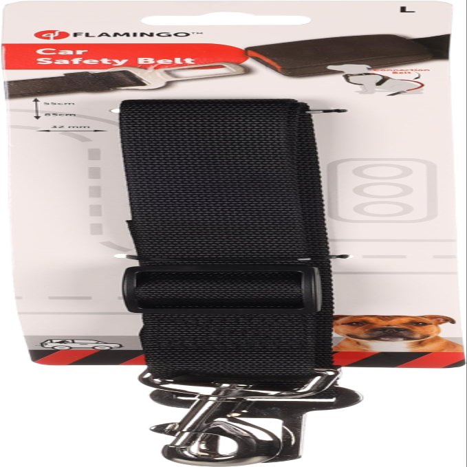 Flamingo Auto Belt Connector Kura Black 55-85CM/32MM