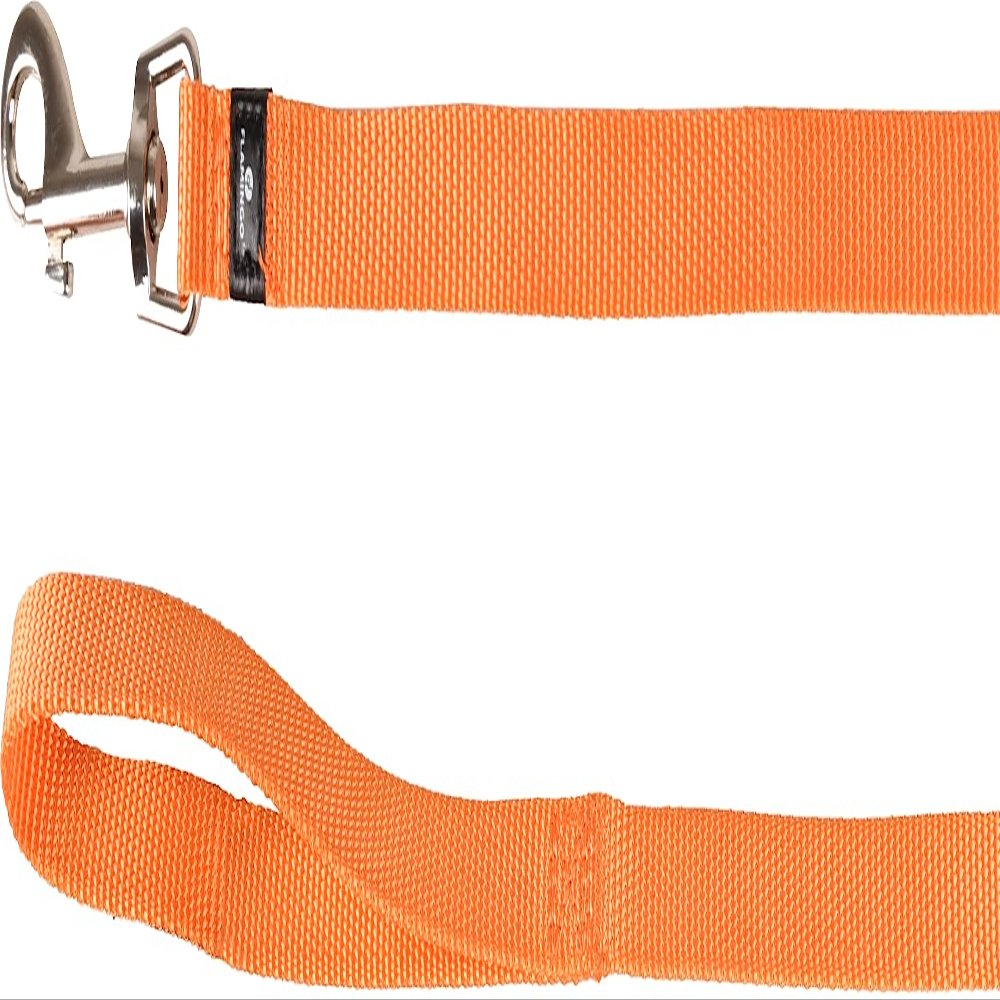 Flamingo Dog Leash Ziggi Orange 130cm 10mm