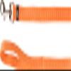 Flamingo Dog Leash Ziggi Orange 130cm 10mm view 1