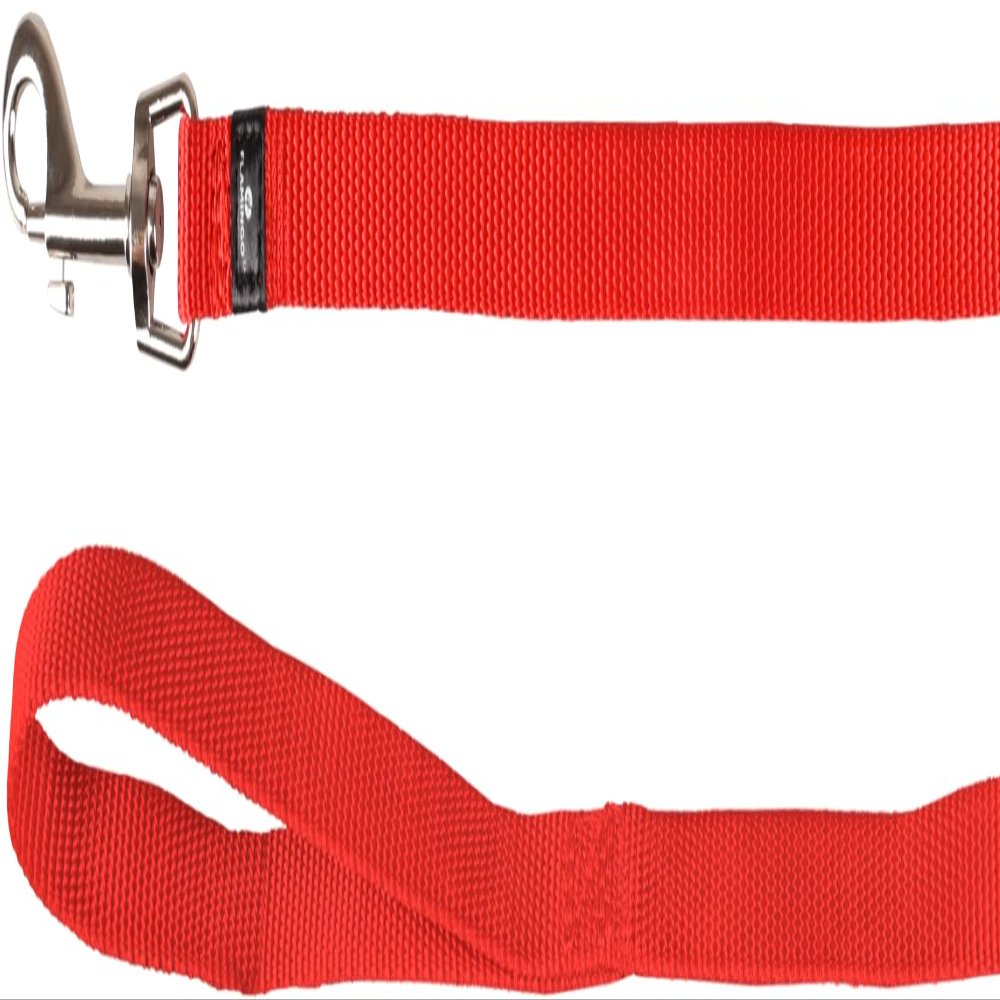 Flamingo Ziggi Red Dog Leash 130cm 15mm