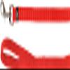 Flamingo Ziggi Red Dog Leash 130cm 15mm view 1