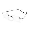 ZUVGEES 3-Pack Rimless Metal Blue-Light-Blocking Reading Glasses, Lightweight, +2.50 view 2