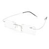ZUVGEES 3-Pack Rimless Metal Blue-Light-Blocking Reading Glasses, Lightweight, +2.50 view 4