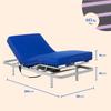 Geriafy Electric Adjustable Bed with Professional HR Cold-Foam Mattress, 90 x 200 cm view 2