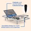Geriafy Electric Adjustable Bed with Professional HR Cold-Foam Mattress, 90 x 200 cm view 3