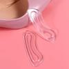 10-Piece Clear Silicone Gel Heel Pads, Self-Adhesive Shoe Grips view 2