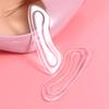 10-Piece Clear Silicone Gel Heel Pads, Self-Adhesive Shoe Grips view 4