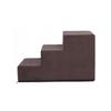 millybo Savoy 3-Step Dog Stairs, Brown view 2
