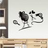 Sexy Girl Hair Salon Spa Beauty Salon Nail Shop Wall Sticker 39 x 58 cm view 1