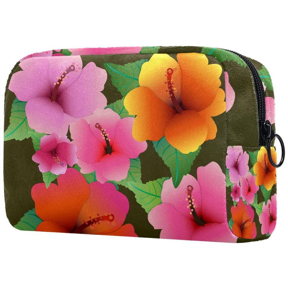 Happy Valentine Makeup Bag, Multicolor 08, 18.5 x 7.5 x 13 cm