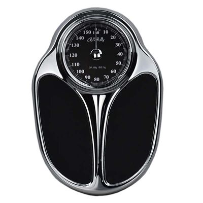 JWW Professional Mechanical Bathroom Scale, 160 kg, Analog Scale for Home, Gym, and Yoga Room