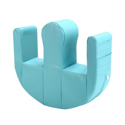 Aocet Patient Turning Aid, U-Shaped Positioning Cushion, Blue, 45 × 40 × 13 cm