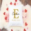 EZYshirt Personalized Birth Pillowcase with Monogram, Name Pillow, Baby Birth Gift, One Size view 3