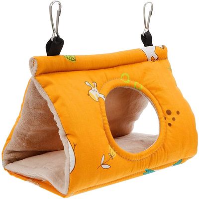 GXBCS Triangle Cotton Hanging Nest for Birds and Parrots