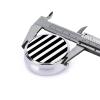Black and White Striped Pill Organizer view 4
