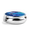 Marlin Artwork Round Pill Case for Purse and Travel view 3