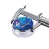 Marlin Artwork Round Pill Case for Purse and Travel view 4