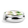 Cute Watercolor Frog Pill Case for Purse and Travel view 3