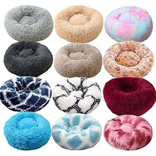 JIUFU Super-Soft Washable Plush Pet Bed