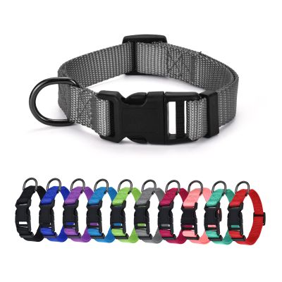 AUDWUD Thick Nylon Dog Collar