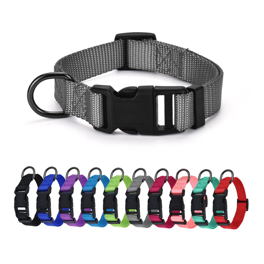AUDWUD Thick Nylon Dog Collar