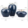 WXTRE Small Ceramic Pet Urn, Funeral Memorial for Pet Ashes (Size: 23 cm) view 2