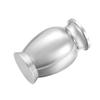 WXTRE Small Silver Pet Urn for Dog or Cat Ashes, 4 cm view 3