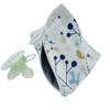 XL Pacifier Storage Pouch for 2–4 Pacifiers, Pastel Leaves view 1