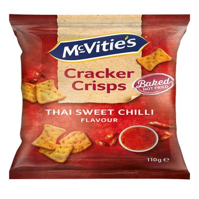 McVitie's Cracker Crisps Thai Sweet Chilli, 14 x 110 g