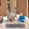 New World Pet Gate Extension, Light Gray, 27.94 x 73.66 cm, Fits Model B2929SGY view 3