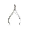 Nail Nipper N-04, 109 mm, Stainless Steel, Double Spring, Silver view 1