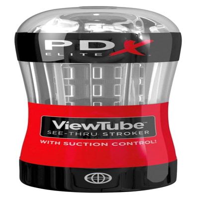 PDX ViewTube See-Thru Stroker, Clear, One Size