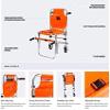 ksamwjf Folding Aluminum Alloy Stair Chair Stretcher view 2