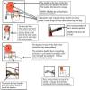 ksamwjf Folding Aluminum Alloy Stair Chair Stretcher view 4