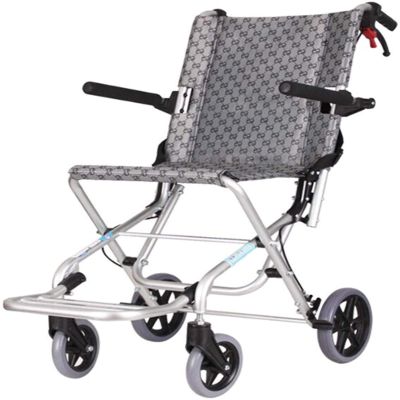 ksamwjf Comfortable Lightweight Aluminum Manual Wheelchair