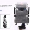 ksamwjf Comfortable Lightweight Aluminum Manual Wheelchair view 2