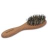 Travel Hair and Beard Brush, Beechwood Comb with Vegan Fibre-Arenga Mix Bristles, Made in Germany (1 pc.) view 1