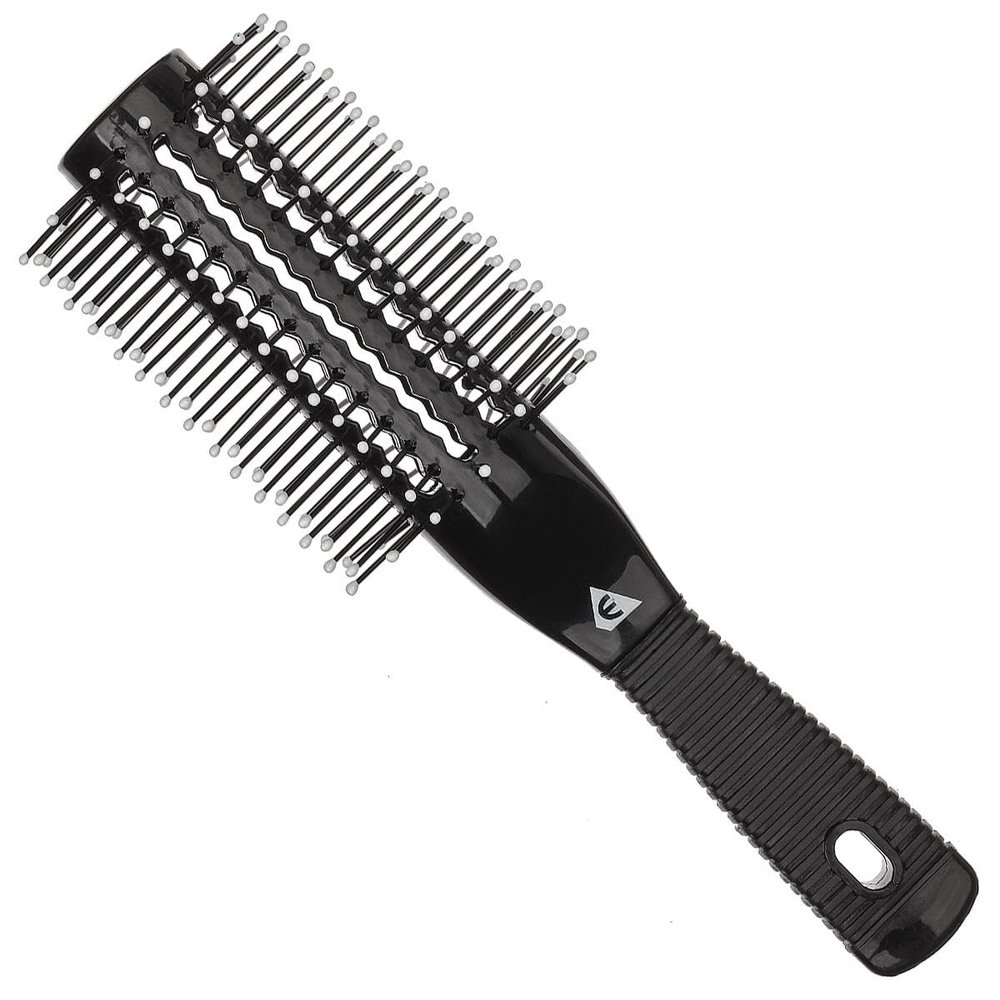 Efalock Black Round Tunnel Vent Brush