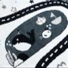 rugsx Fun Route Children's Rug with Road and Animal Pattern, Cream, 80 x 150 cm view 4