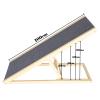 Folding Wooden Dog Ramp, Adjustable Pet Stair and Car Ramp view 2
