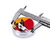 Boston Terrier Pill Case for Purse, Small Round Travel Organizer view 4