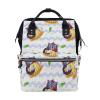 LDIYEU Cat Diaper Bag Travel Backpack, Large Capacity view 1