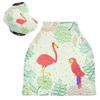Red Crane Bird Baby Car Seat Canopy and Nursing Cover view 1
