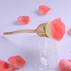 MEECAA 1 Rose-Shaped Makeup Brush with Clear Case, Gold view 4