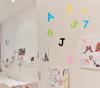Kleckerliese 4 cm Letter L Sticker, Single Satin-Matte Alphabet Decal, White view 4